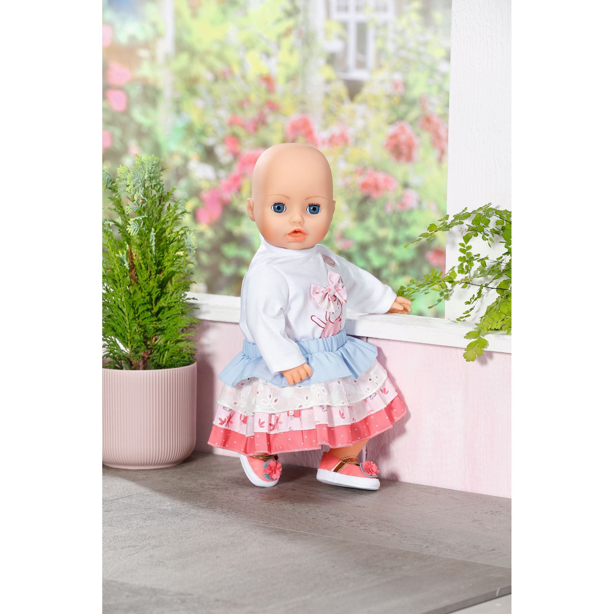 BABY ANNABELL - FUSTA SI BLUZA 43 CM - ZAPF CREATION (ZF706756) - Libelula Vesela - Jucarii