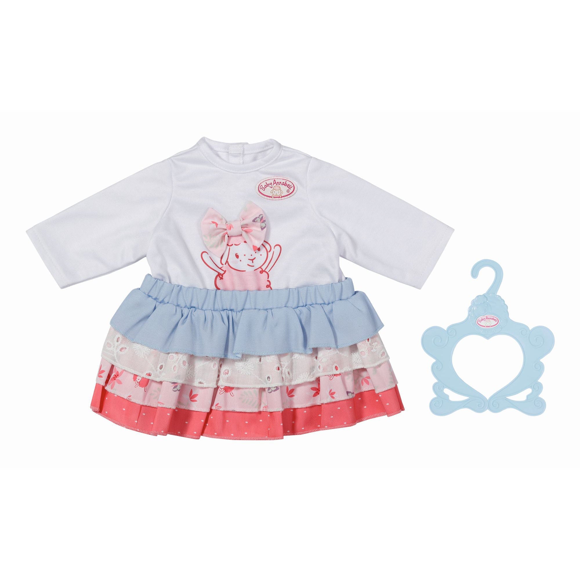 BABY ANNABELL - FUSTA SI BLUZA 43 CM - ZAPF CREATION (ZF706756) - Libelula Vesela - Jucarii