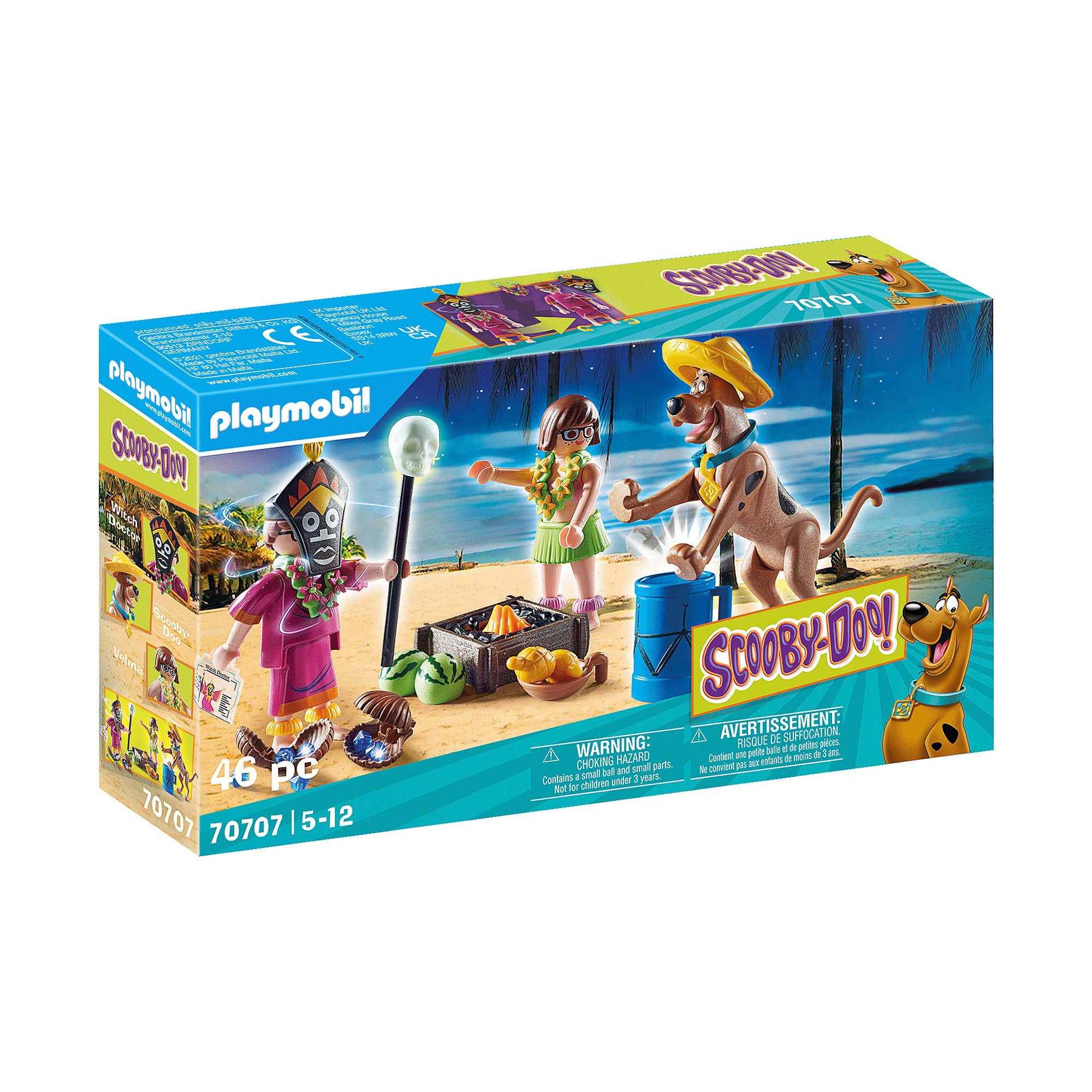 SCOOBY-DOO! AVENTURI CU DOCTORUL VRAJITOR - PLAYMOBIL (70707) - Libelula Vesela - Jucarii