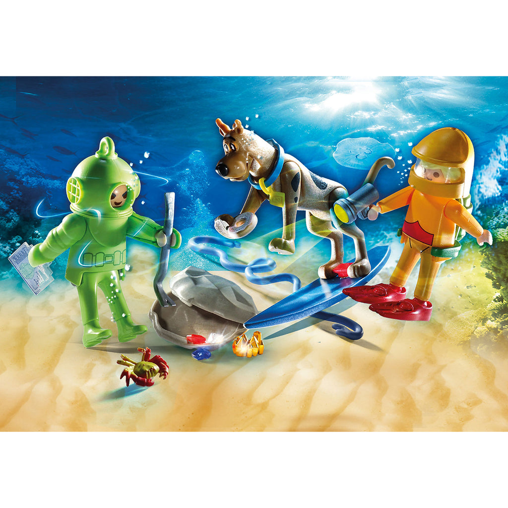 SCOOBY-DOO! AVENTURI CU FANTOMA SCAFANDRU - PLAYMOBIL (70708) - Libelula Vesela - Jucarii