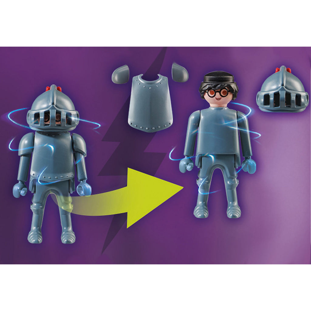 SCOOBY-DOO! AVENTURI CU CAVALERUL NEGRU - PLAYMOBIL (70709) - Libelula Vesela - Jucarii