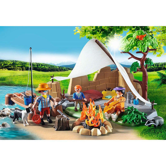 CAMPING IN FAMILIE - PLAYMOBIL FAMILY FUN (PM70743)