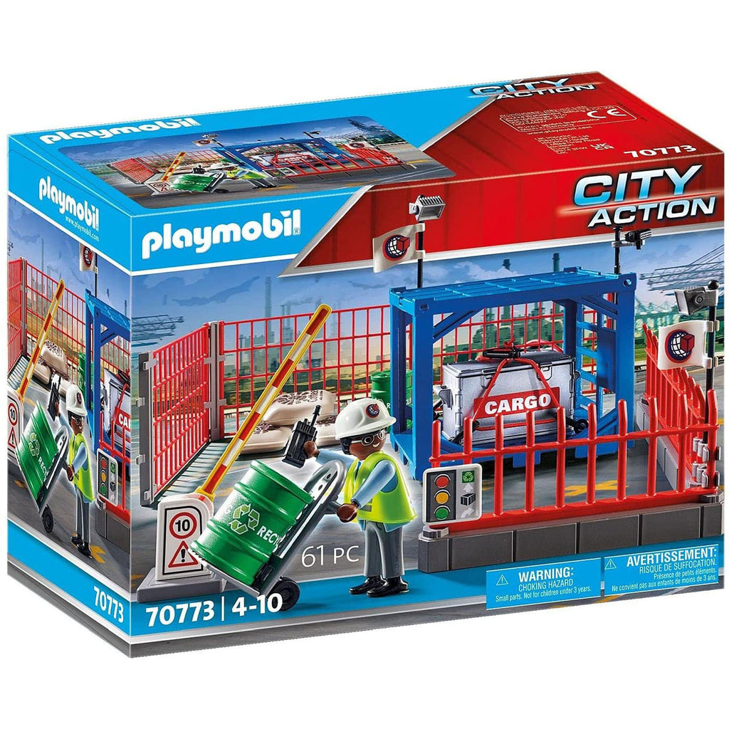 SPATIU DEPOZITARE MARFA - PLAYMOBIL (PM70773) - Libelula Vesela - Jucarii