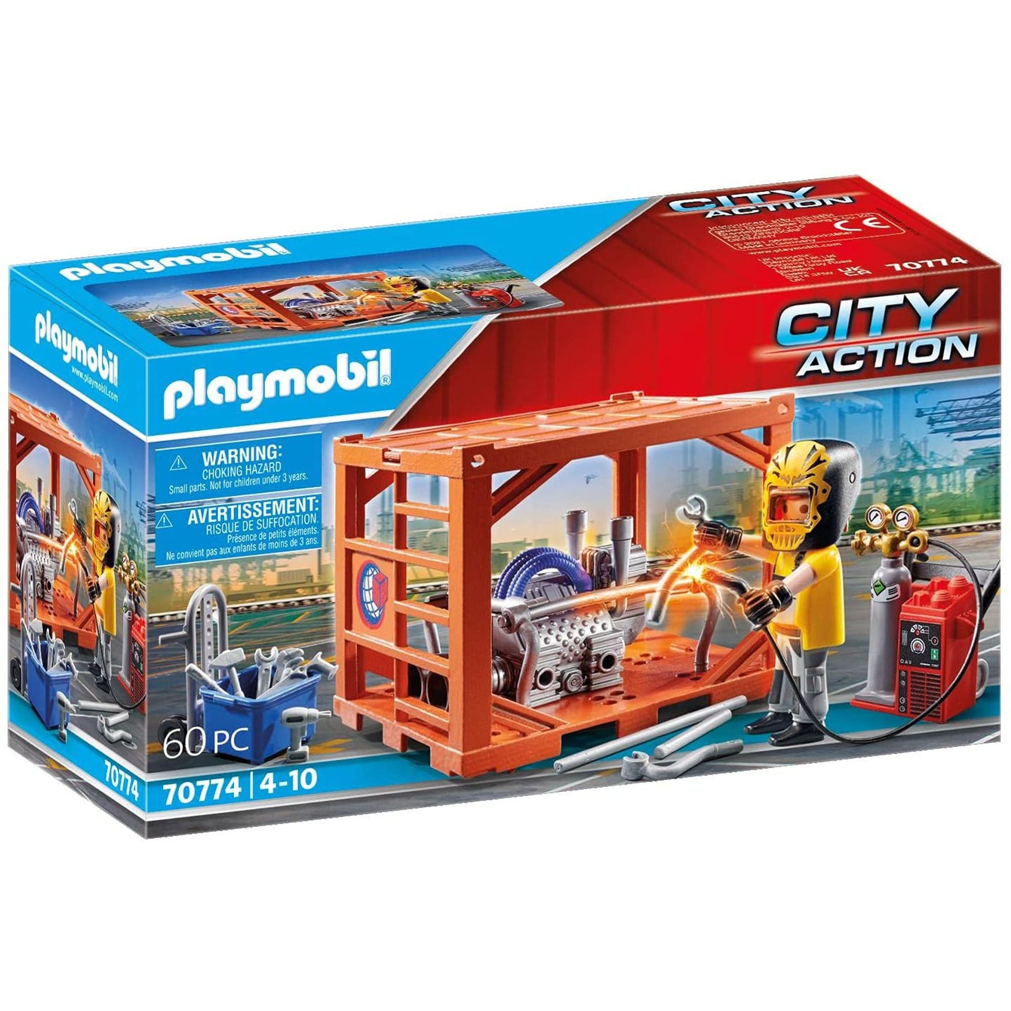 FABRICANT DE CONTAINERE - PLAYMOBIL (PM70774) - Libelula Vesela - Jucarii