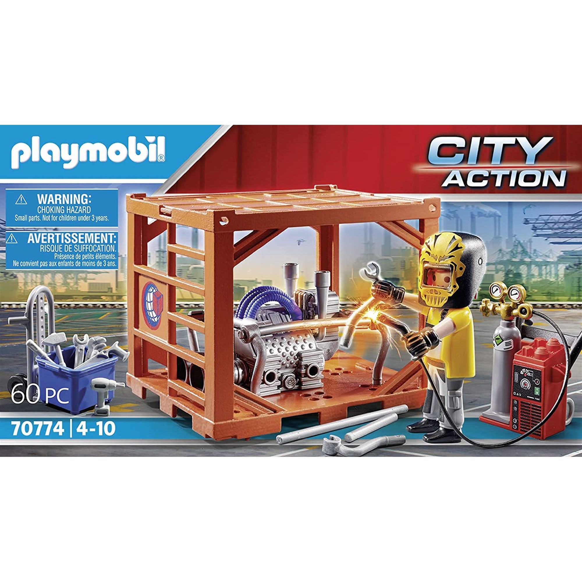 FABRICANT DE CONTAINERE - PLAYMOBIL (PM70774) - Libelula Vesela - Jucarii