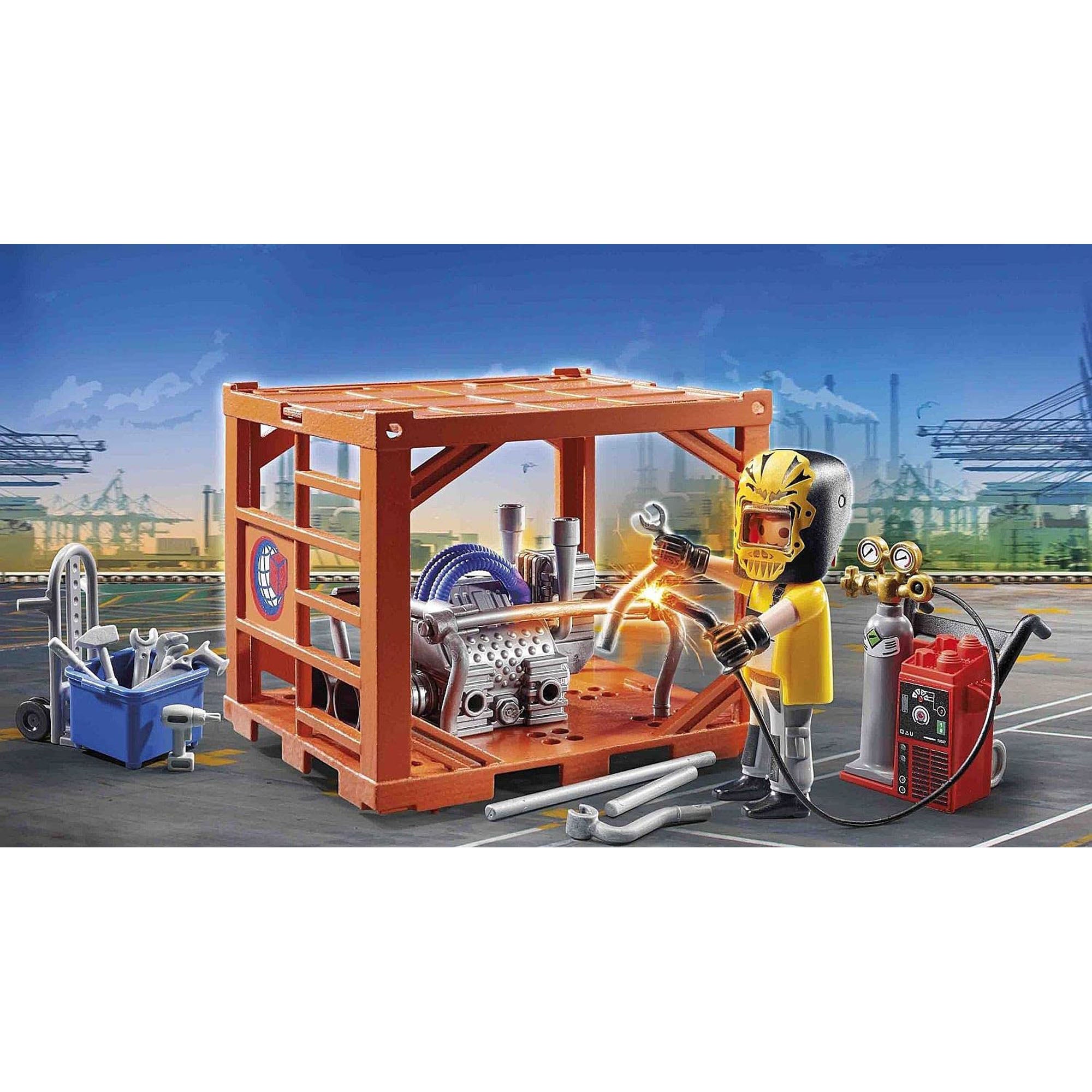 FABRICANT DE CONTAINERE - PLAYMOBIL (PM70774) - Libelula Vesela - Jucarii