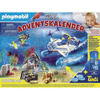 CALENDAR CRACIUN - POLITIA SUB APA - PLAYMOBIL CHRISTMAS (PM70776) - Libelula Vesela - Jucarii