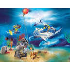 CALENDAR CRACIUN - POLITIA SUB APA - PLAYMOBIL CHRISTMAS (PM70776) - Libelula Vesela - Jucarii