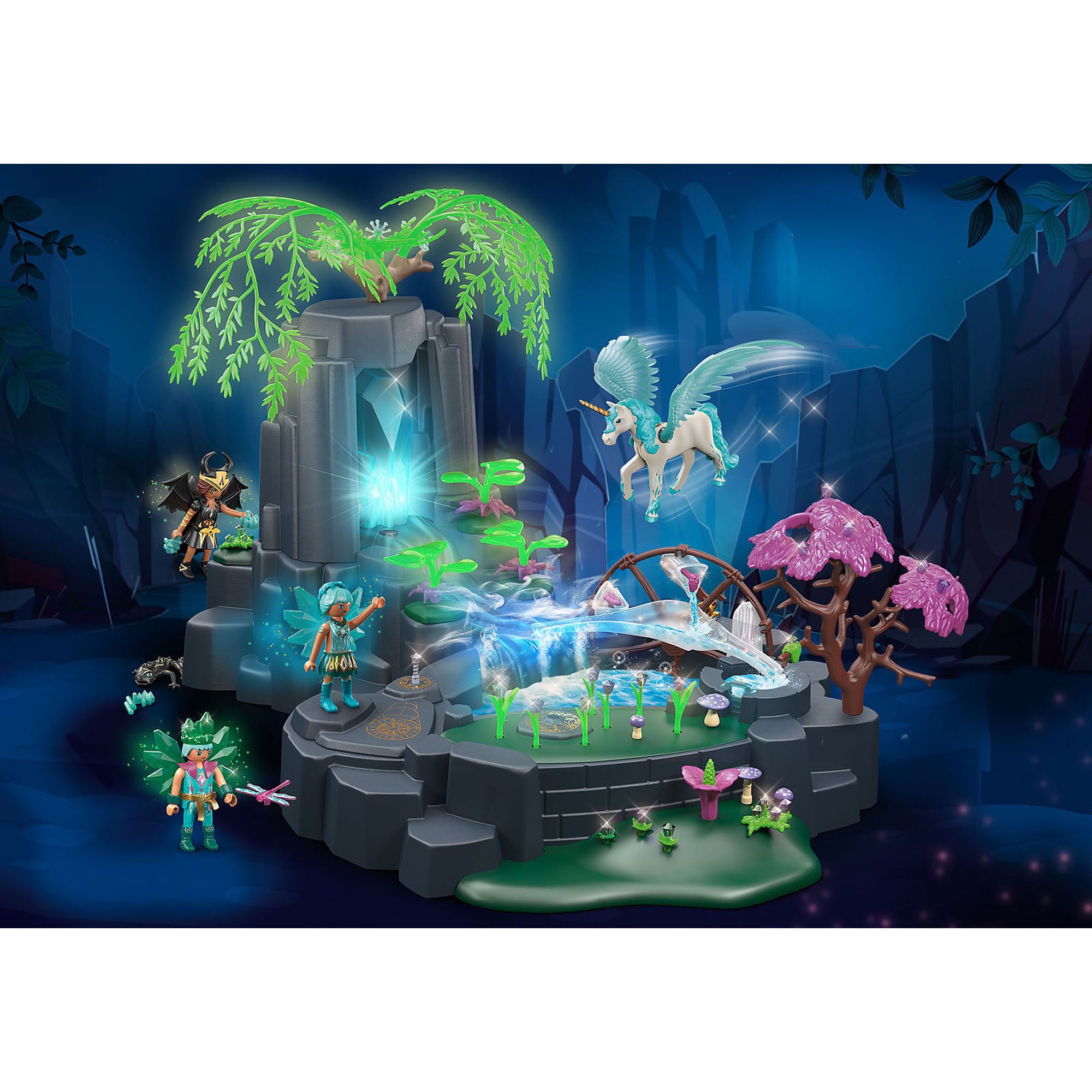 CASCADA ENERGIEI MAGICE - PLAYMOBIL (PM70800) - Libelula Vesela - Jucarii