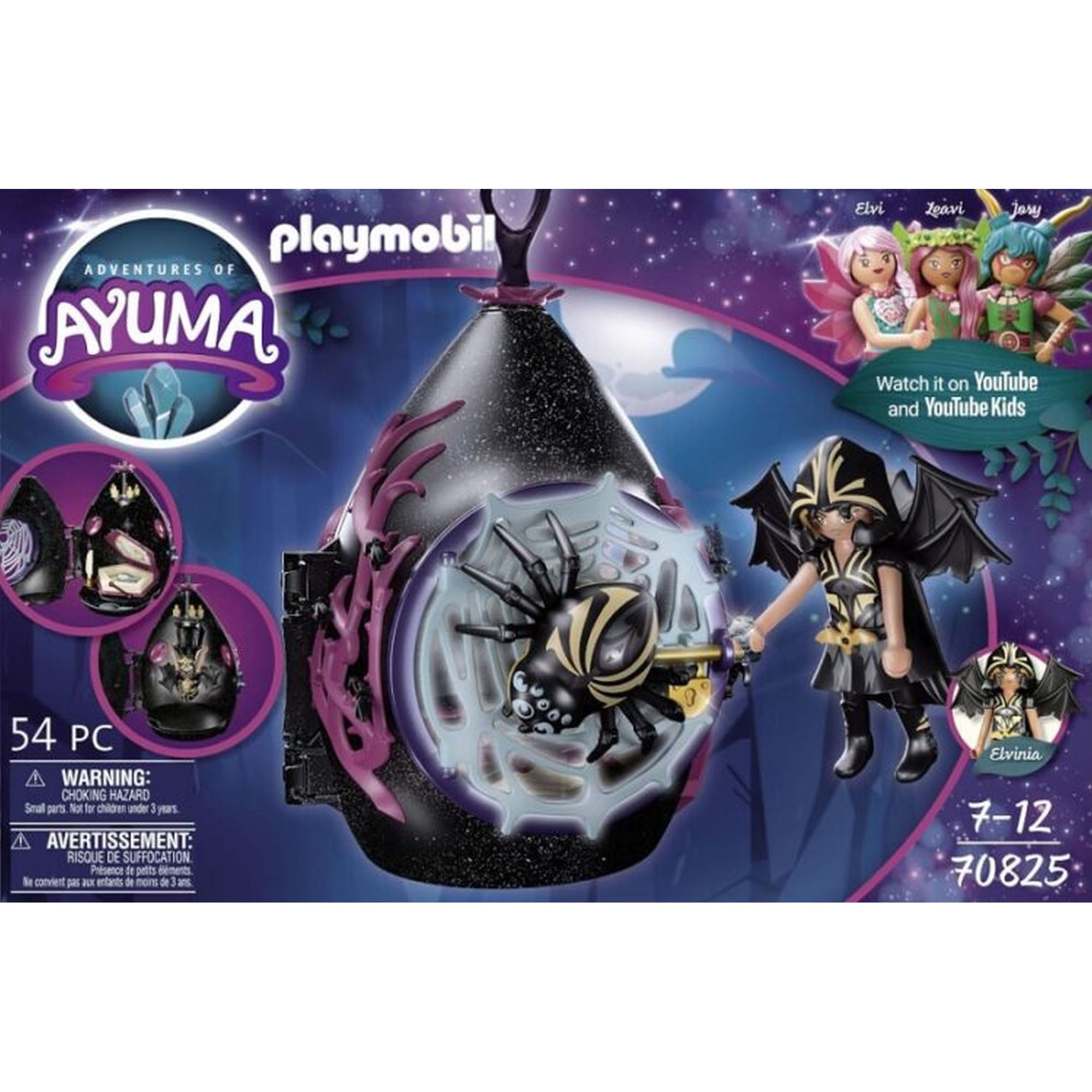 PLAYMOBIL - CASA LUI BAT FAIRY - PLAYMOBIL (PM70825) - Libelula Vesela - Jucarii