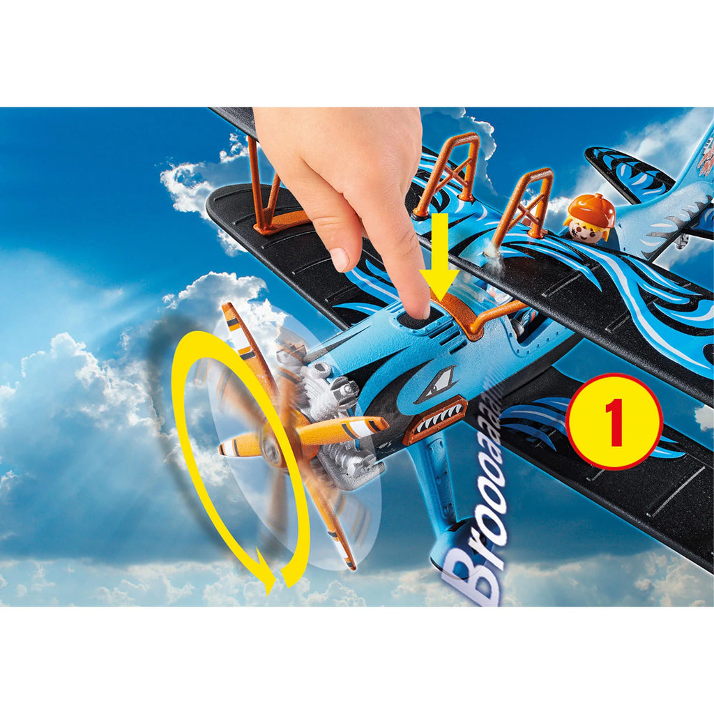 BIPLAN PHOENIX - PLAYMOBIL AIR STUNT SHOW (PM70831)