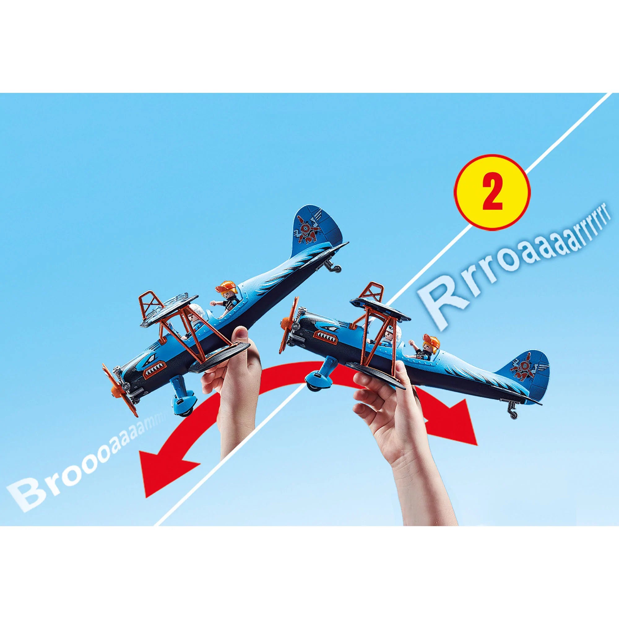 BIPLAN PHOENIX - PLAYMOBIL AIR STUNT SHOW (PM70831)