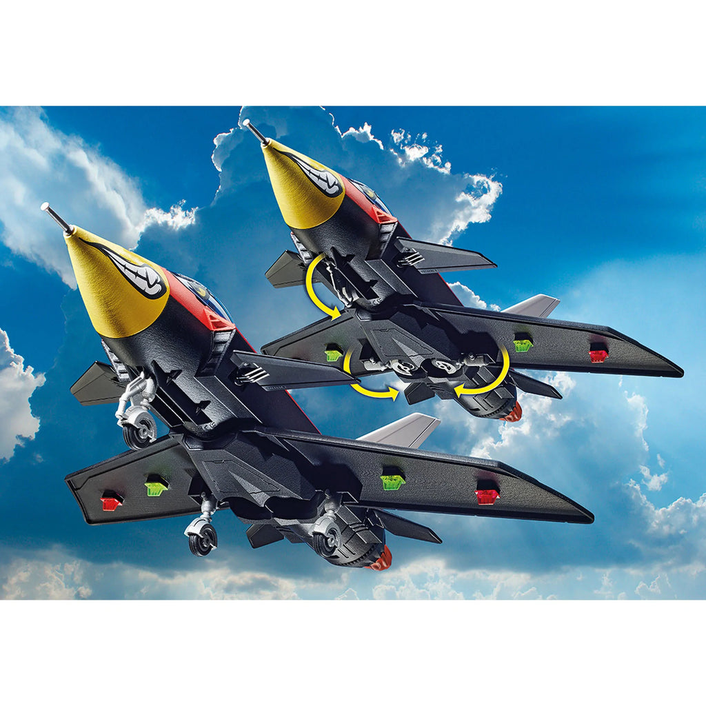 AVION VULTUR - PLAYMOBIL AIR STUNT SHOW (PM70832) - Libelula Vesela - Jucarii