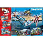 STATIE PENTRU REPARATII - PLAYMOBIL AIR STUNT SHOW (PM70834) - Libelula Vesela - Jucarii