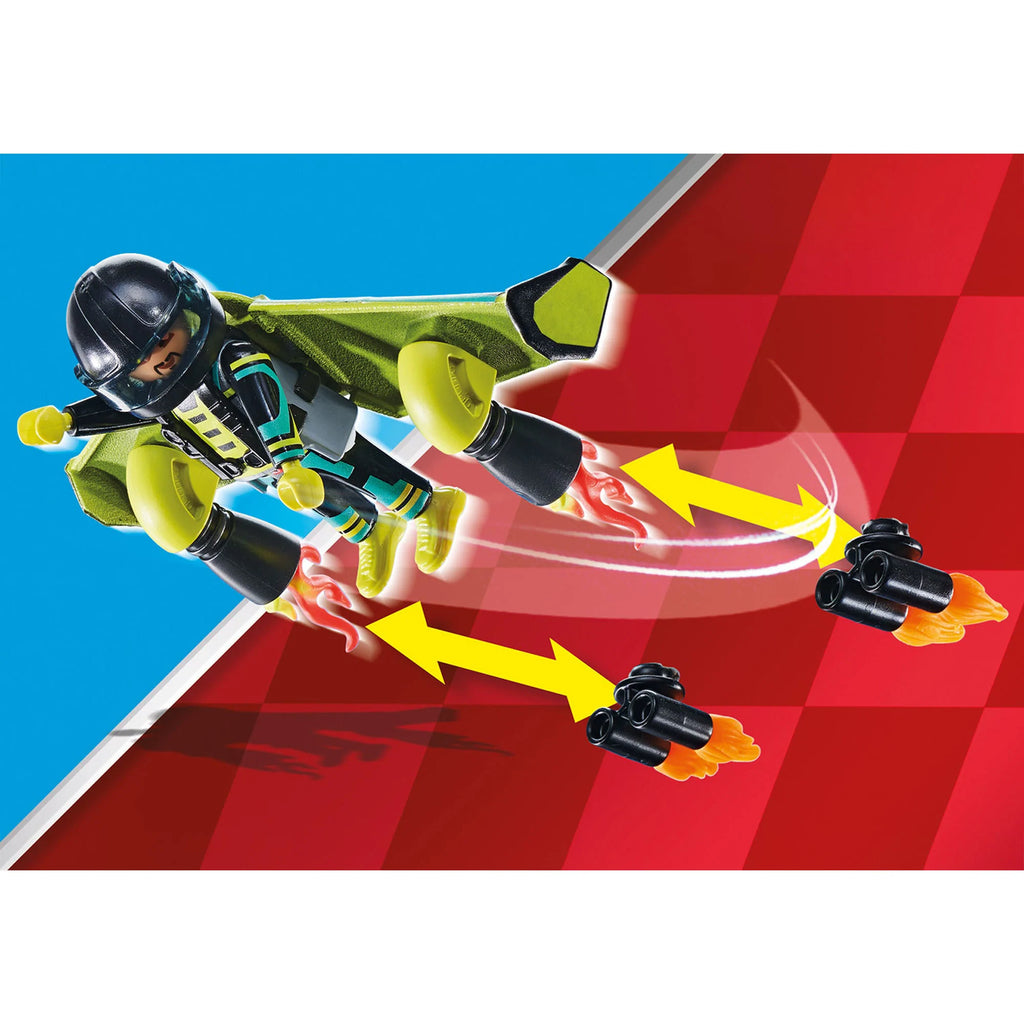 STATIE PENTRU REPARATII - PLAYMOBIL AIR STUNT SHOW (PM70834) - Libelula Vesela - Jucarii