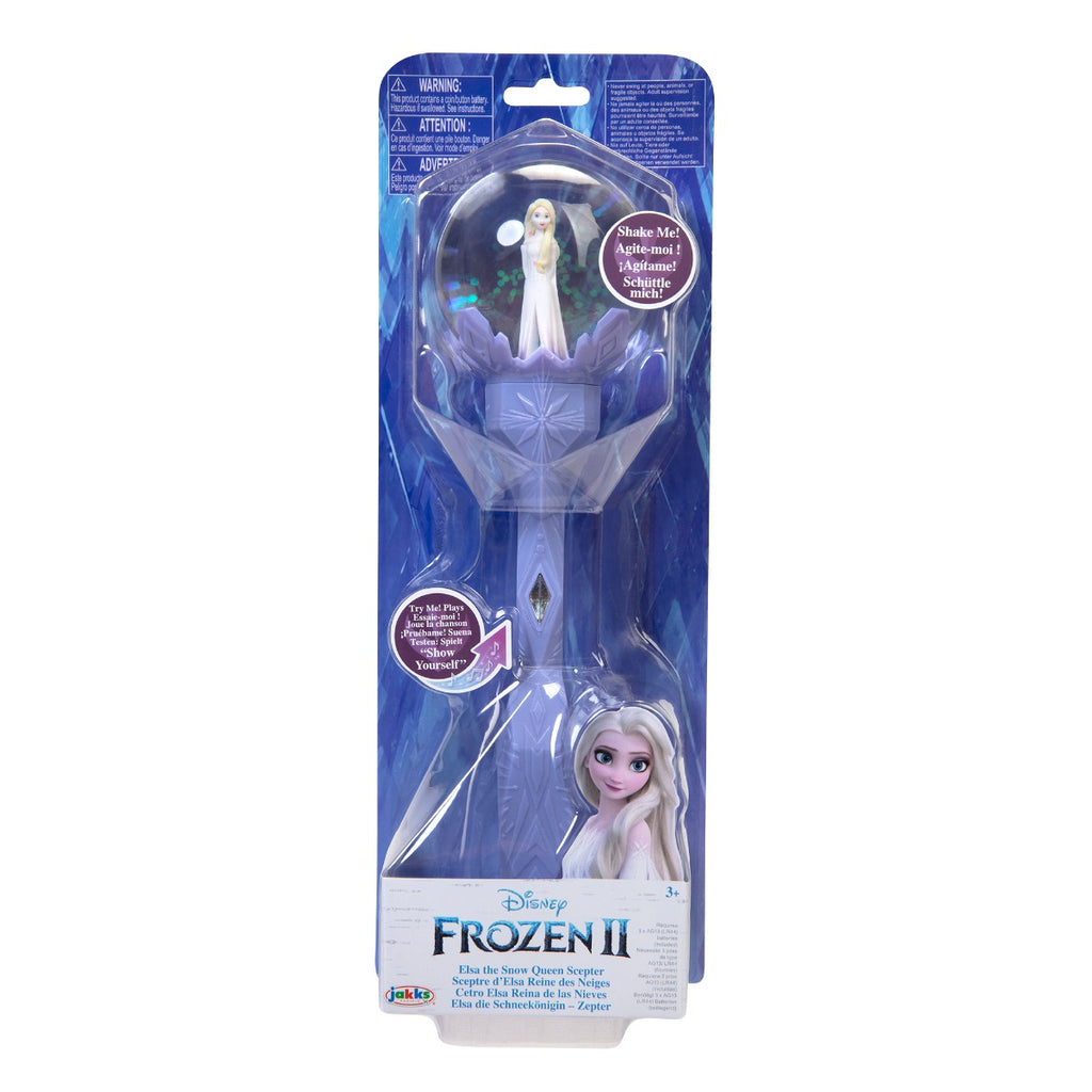 BAGHETA MUZICALA A ELSEI, DISNEY FROZEN 2 - JAKKS PACIFIC HONG HONG LTD (210424) - Libelula Vesela - Jucarii