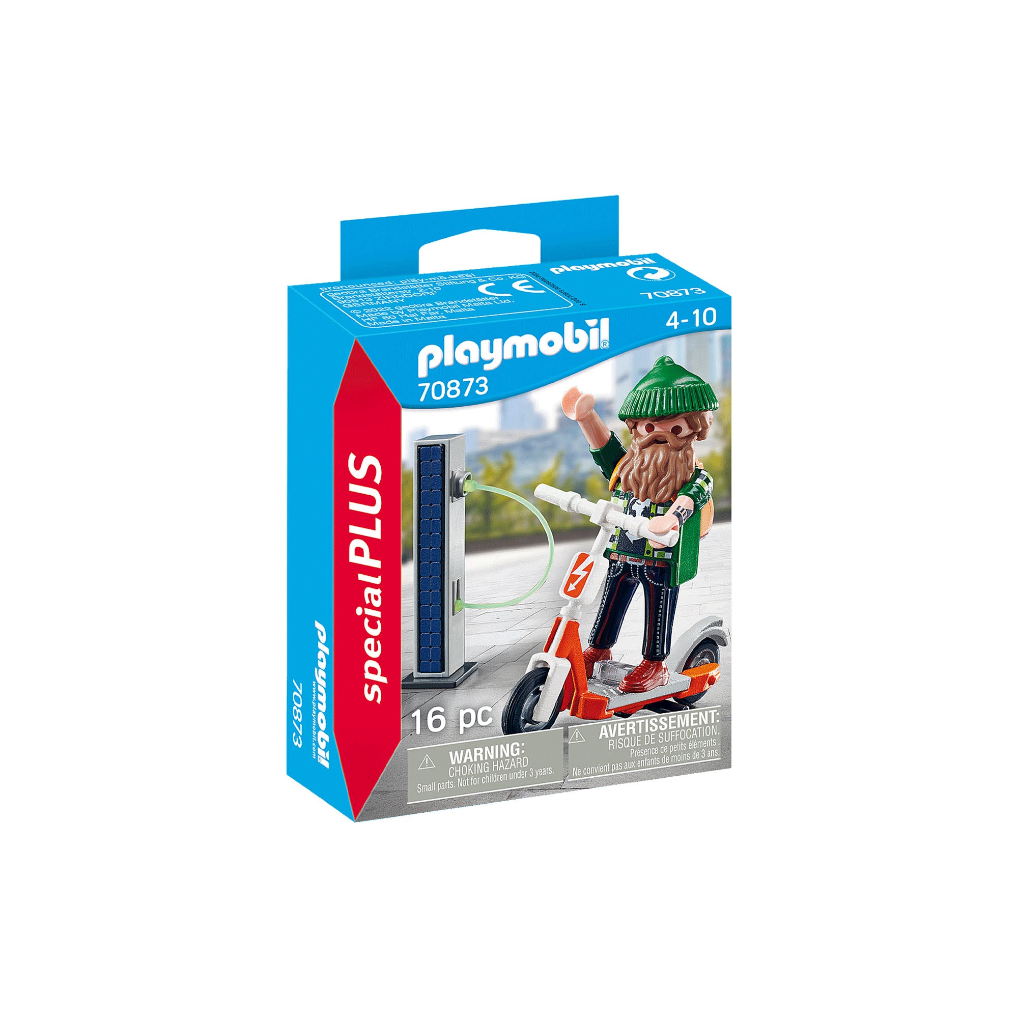 HIPSTER CU SCUTER - PLAYMOBIL (70873) - Libelula Vesela - Jucarii
