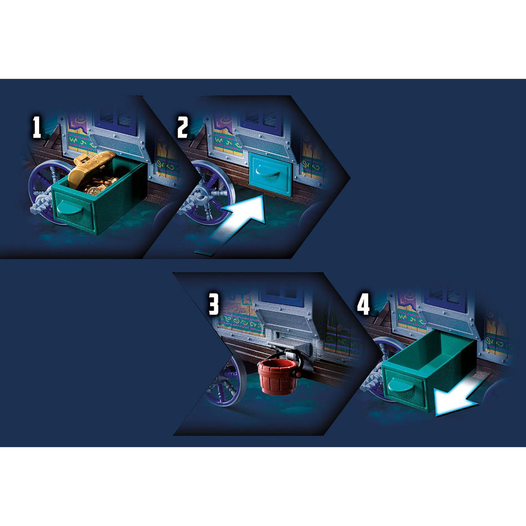 PLAYMOBIL - VIOLET VALE - TRASURA NEGUSTORULUI - PLAYMOBIL (PM70903) - Libelula Vesela - Jucarii