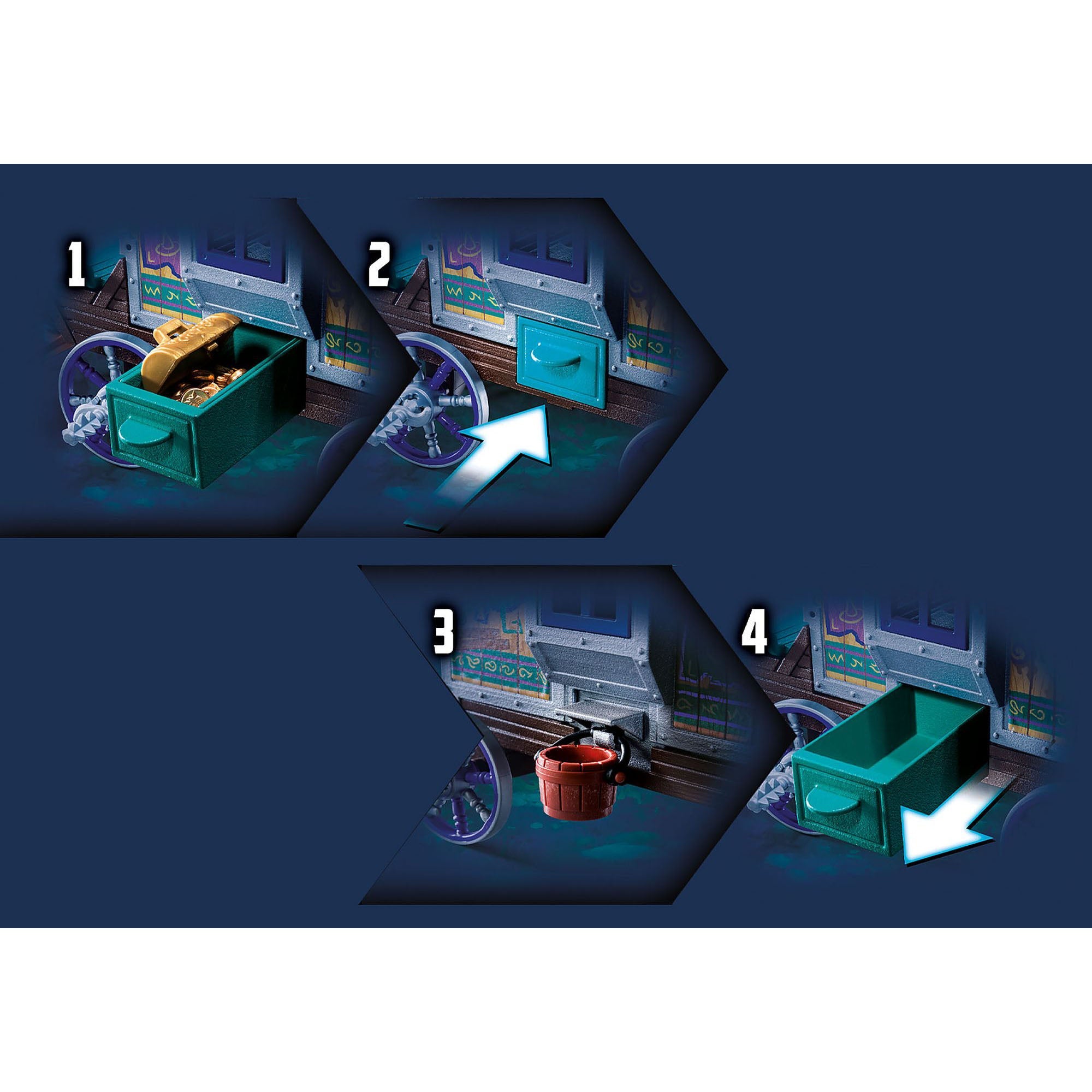 PLAYMOBIL - VIOLET VALE - TRASURA NEGUSTORULUI - PLAYMOBIL (PM70903) - Libelula Vesela - Jucarii