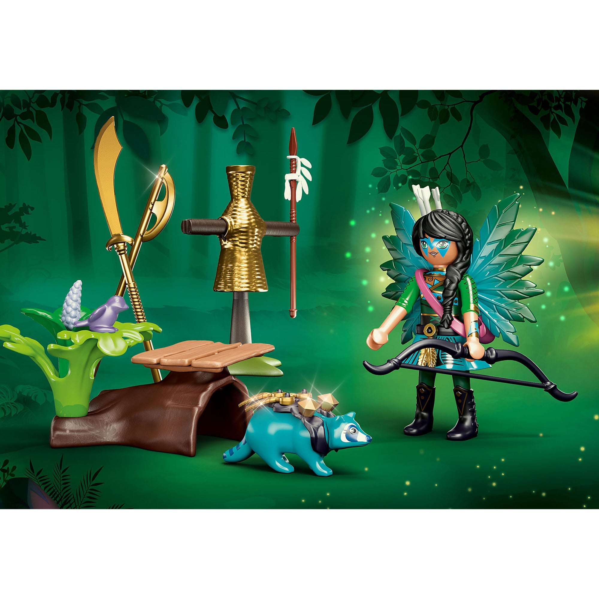 KNIGHT FAIRY CU RATON - PLAYMOBIL (70905) - Libelula Vesela - Jucarii