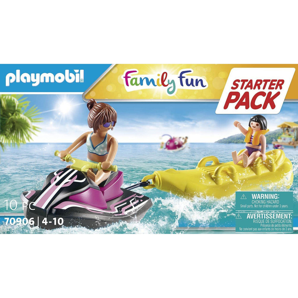SCUTER DE APA SI BARCUTA BANANA - PLAYMOBIL FAMILY FUN (PM70906) - Libelula Vesela - Jucarii