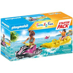 SCUTER DE APA SI BARCUTA BANANA - PLAYMOBIL FAMILY FUN (PM70906) - Libelula Vesela - Jucarii