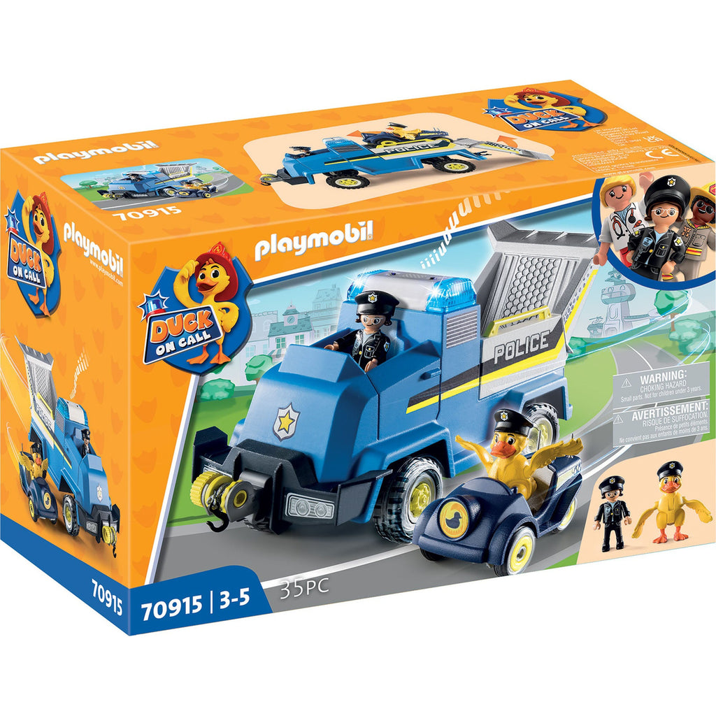 MASINA DE POLITIE - PLAYMOBIL DUCK ON CALL (PM70915) - Libelula Vesela - Jucarii