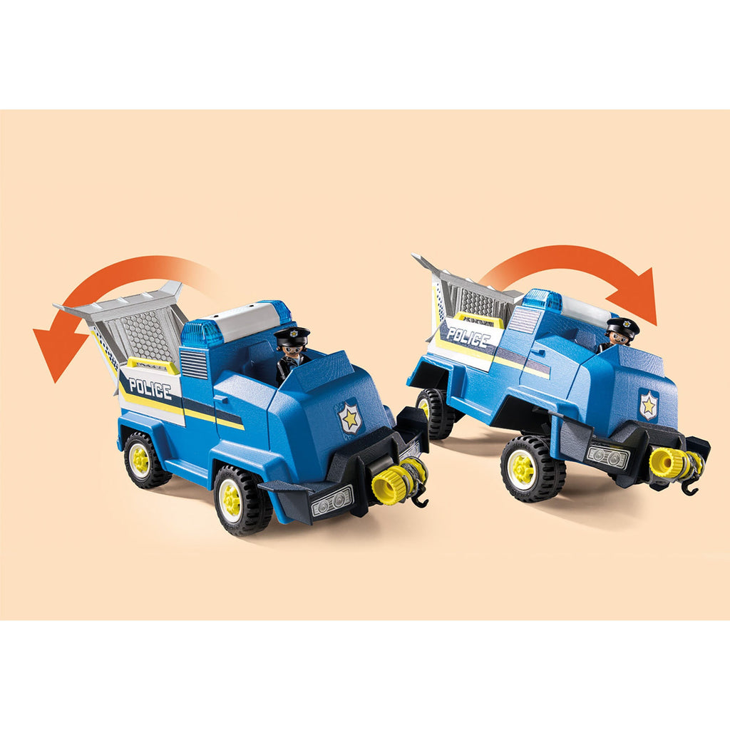 MASINA DE POLITIE - PLAYMOBIL DUCK ON CALL (PM70915) - Libelula Vesela - Jucarii