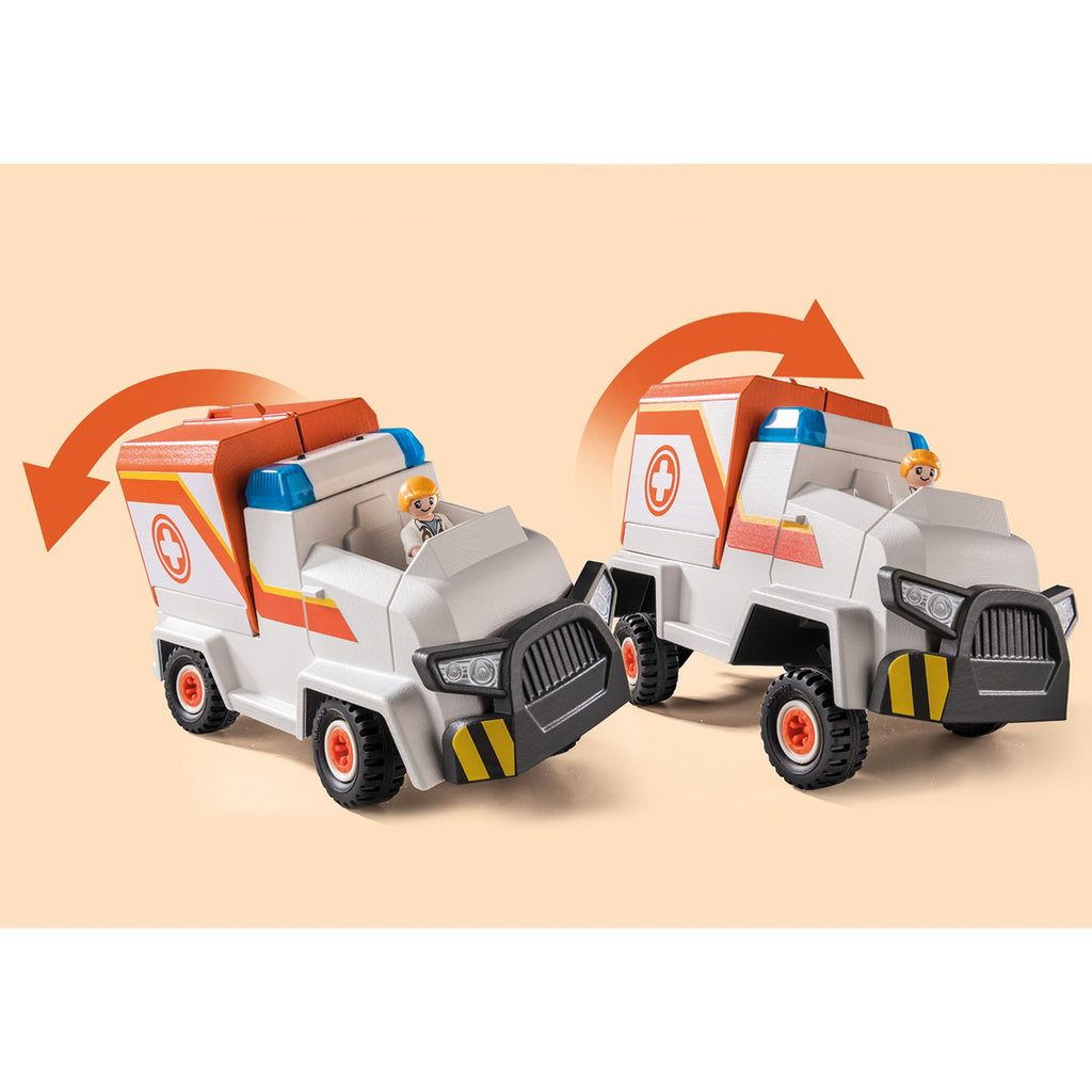 AMBULANTA - PLAYMOBIL DUCK ON CALL (PM70916) - Libelula Vesela - Jucarii