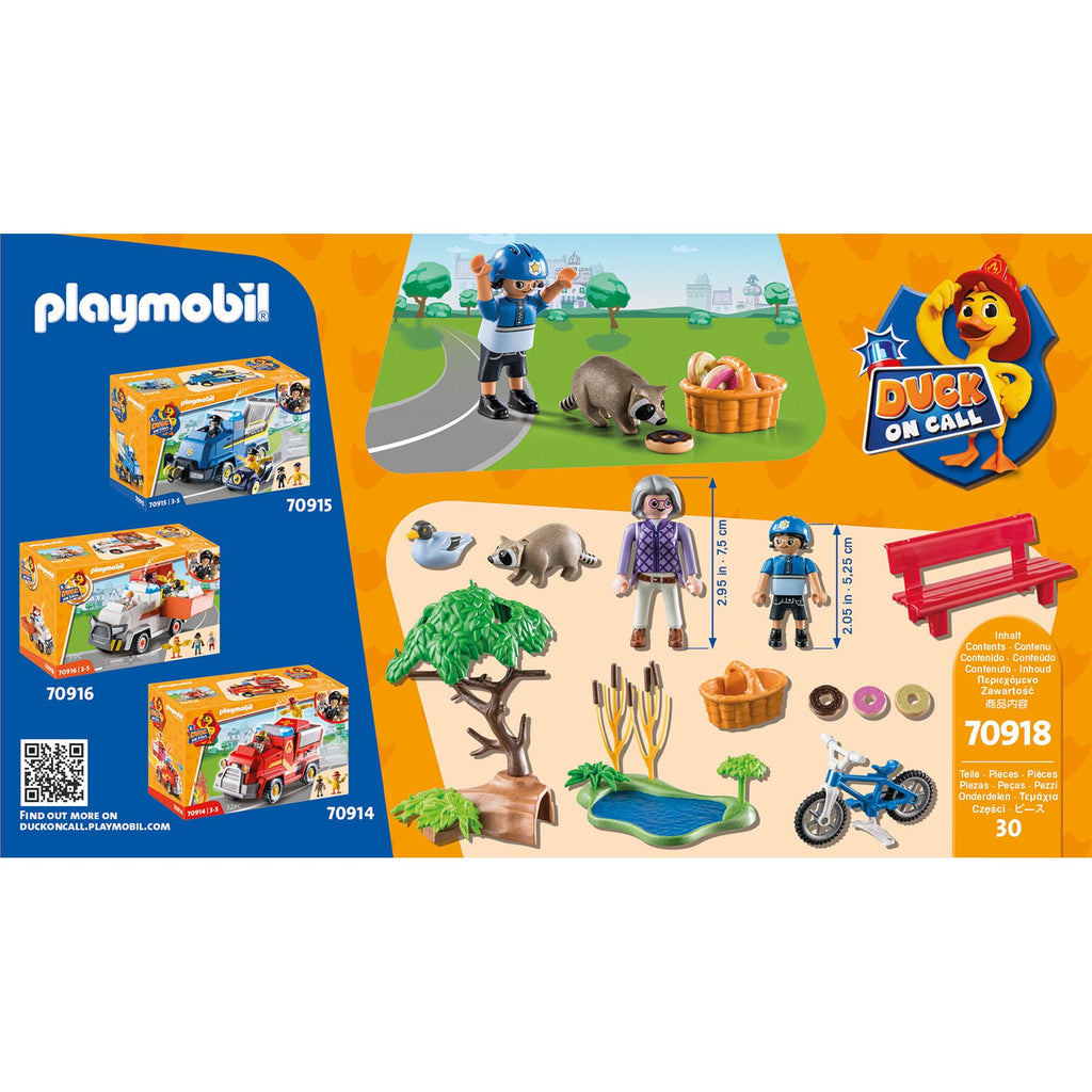 ACTIUNEA POLITIEI - PLAYMOBIL DUCK ON CALL (PM70918) - Libelula Vesela - Jucarii