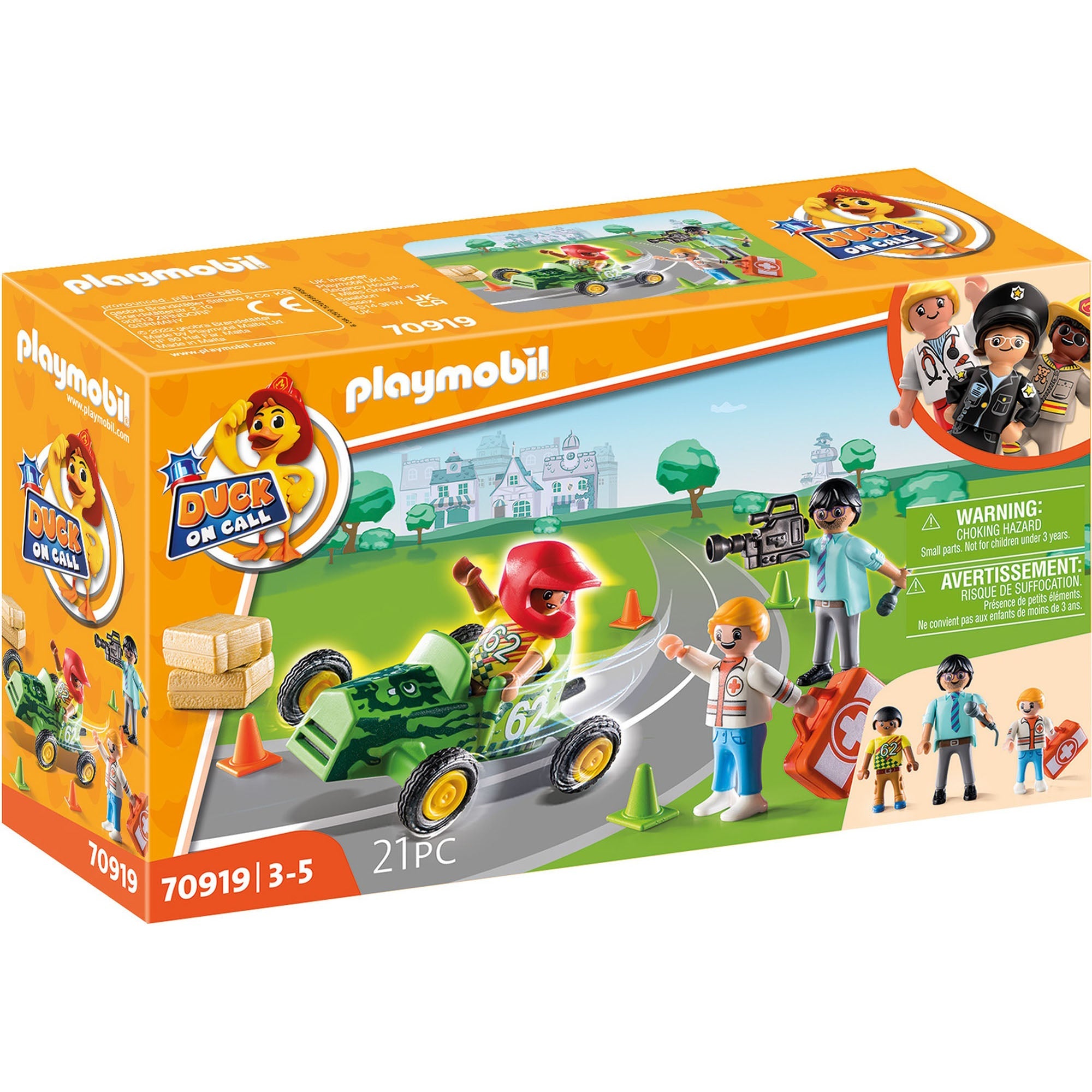ACTIUNEA AMBULANTEI - PLAYMOBIL DUCK ON CALL (PM70919) - Libelula Vesela - Jucarii