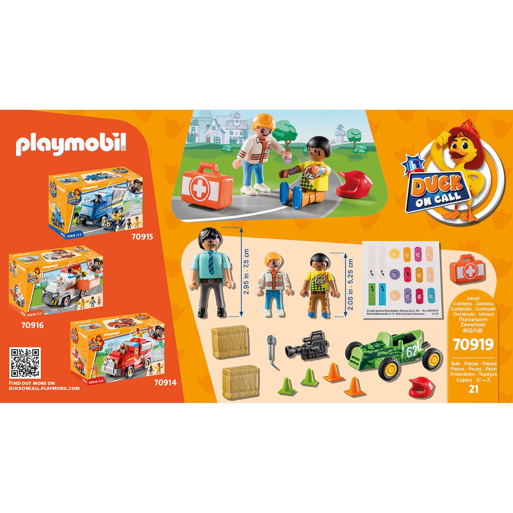 ACTIUNEA AMBULANTEI - PLAYMOBIL DUCK ON CALL (PM70919) - Libelula Vesela - Jucarii