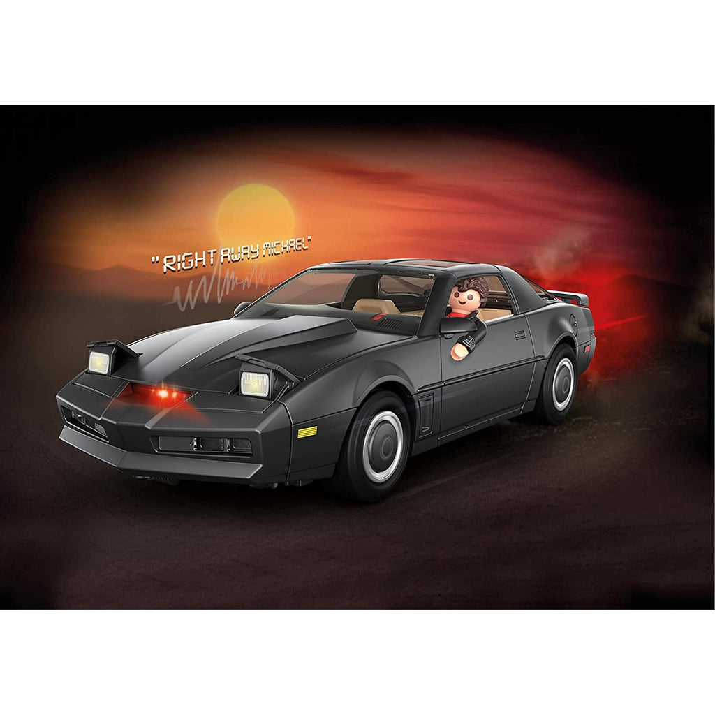 KNIGHT RIDER-K.I.T.T. - PLAYMOBIL KNIGHT RIDER (PM70924) - Libelula Vesela - Jucarii