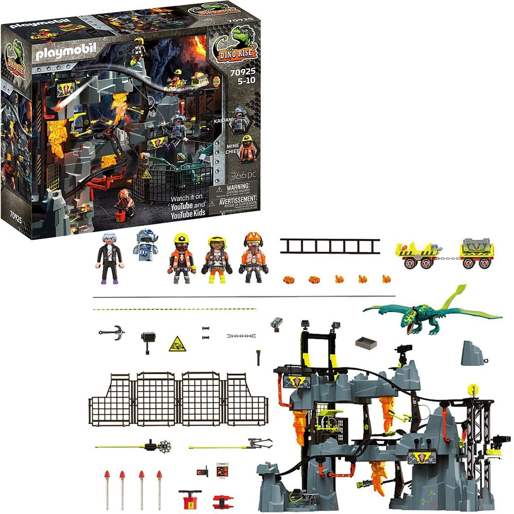 MINA DINOZAURILOR - PLAYMOBIL (70925) - Libelula Vesela - Jucarii