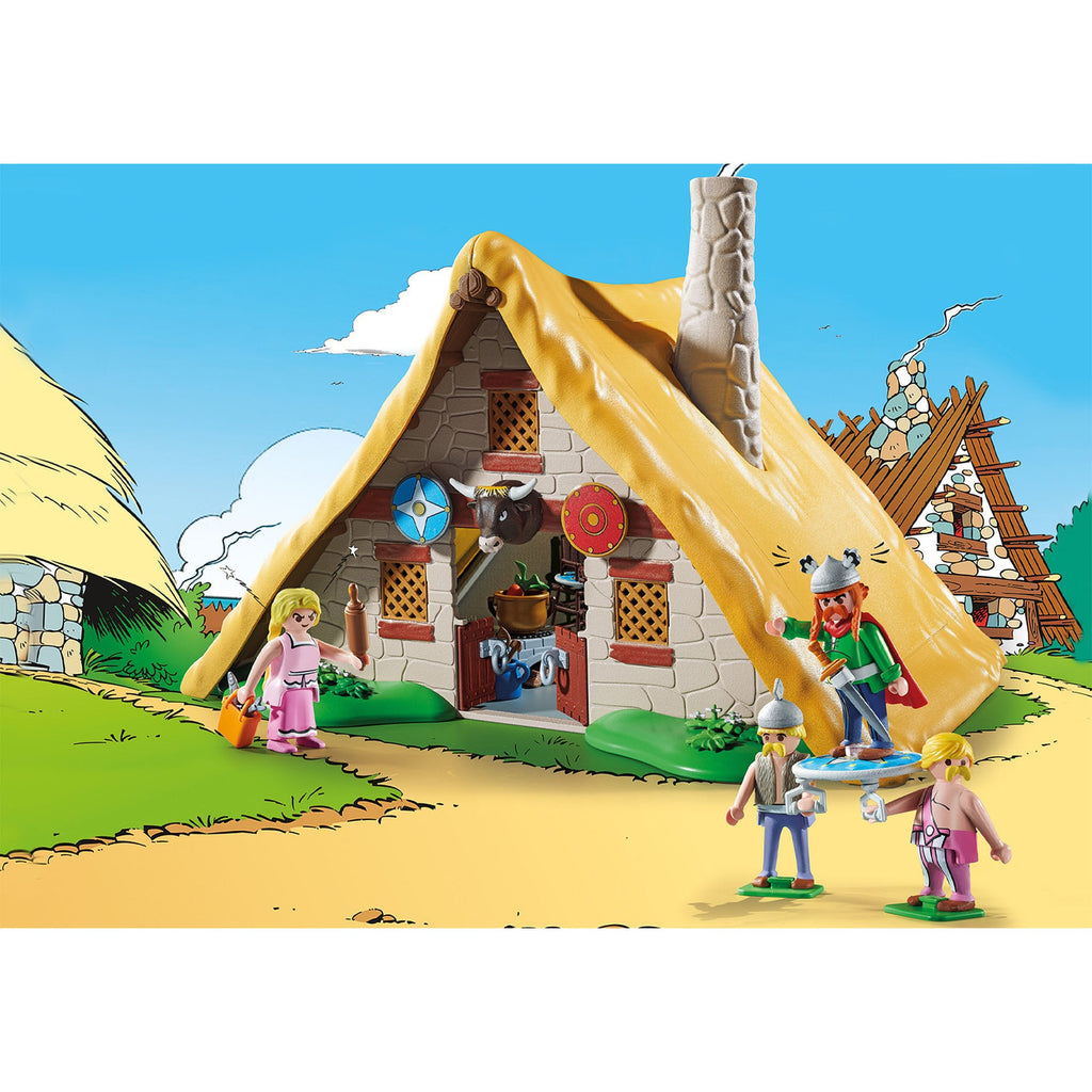 ASTERIX SI OBELIX - CASA LUI VITALSTATISTIX - PLAYMOBIL ASTERIX (PM70932) - Libelula Vesela - Jucarii
