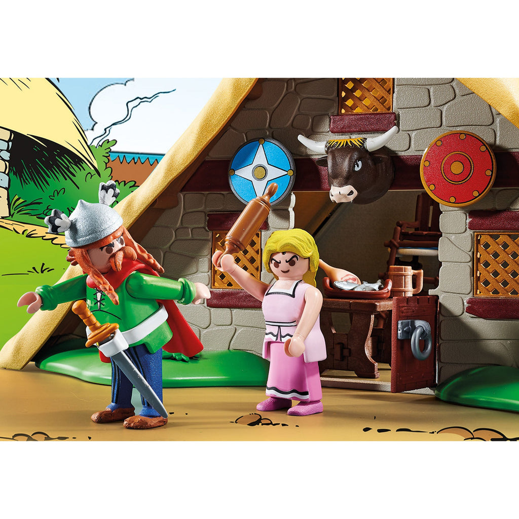 ASTERIX SI OBELIX - CASA LUI VITALSTATISTIX - PLAYMOBIL ASTERIX (PM70932) - Libelula Vesela - Jucarii