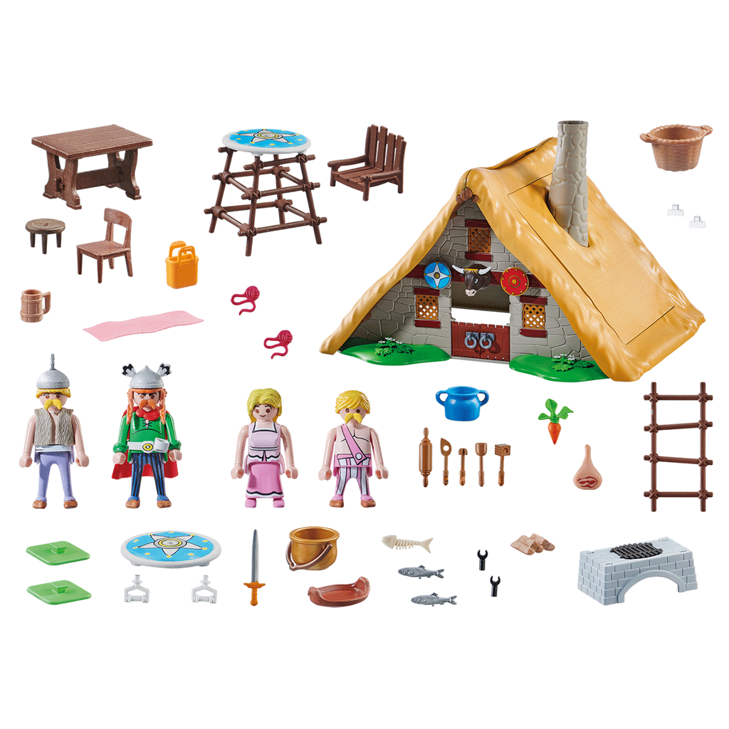 ASTERIX SI OBELIX - CASA LUI VITALSTATISTIX - PLAYMOBIL ASTERIX (PM70932) - Libelula Vesela - Jucarii