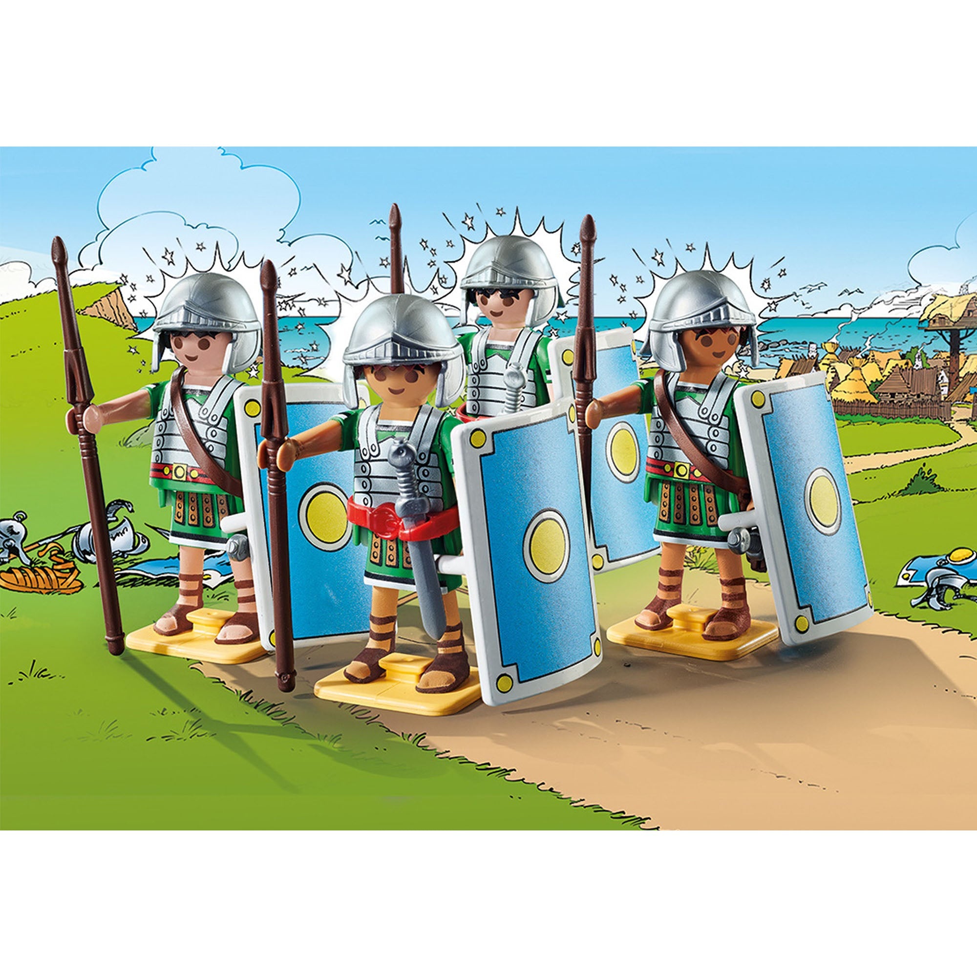 ASTERIX SI OBELIX - SOLDATI ROMANI - PLAYMOBIL ASTERIX (PM70934) - Libelula Vesela - Jucarii