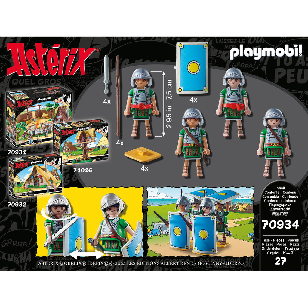 ASTERIX SI OBELIX - SOLDATI ROMANI - PLAYMOBIL ASTERIX (PM70934) - Libelula Vesela - Jucarii