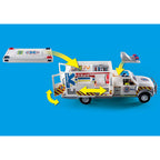AMBULANTA CU LUMINI SI SUNETE - PLAYMOBIL CITY ACTION (PM70936) - Libelula Vesela - Jucarii