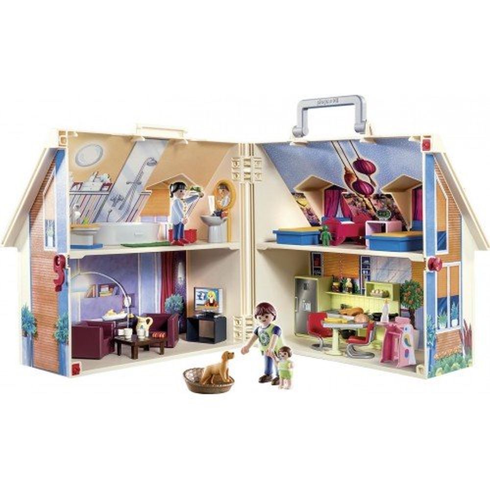 PLAYMOBIL - CASA DE PAPUSI MOBILA 2 - PLAYMOBIL (PM70985) - Libelula Vesela - Jucarii