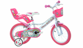 BICICLETA COPII 14'' HELLO KITTY - DINO BIKES (144R-HK2) - Libelula Vesela - Jucarii