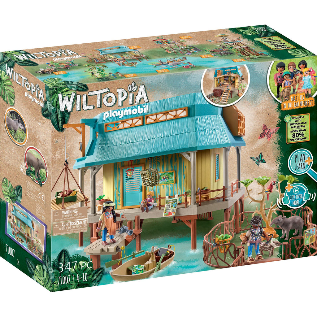 CLINICA PENTRU ANIMALE - PLAYMOBIL WILTOPIA (PM71007) - Libelula Vesela - Jucarii