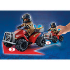 VEHICUL PULLBACK POMPIERI - PLAYMOBIL (PM71090) - Libelula Vesela - Jucarii