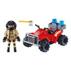 VEHICUL PULLBACK POMPIERI - PLAYMOBIL (PM71090) - Libelula Vesela - Jucarii
