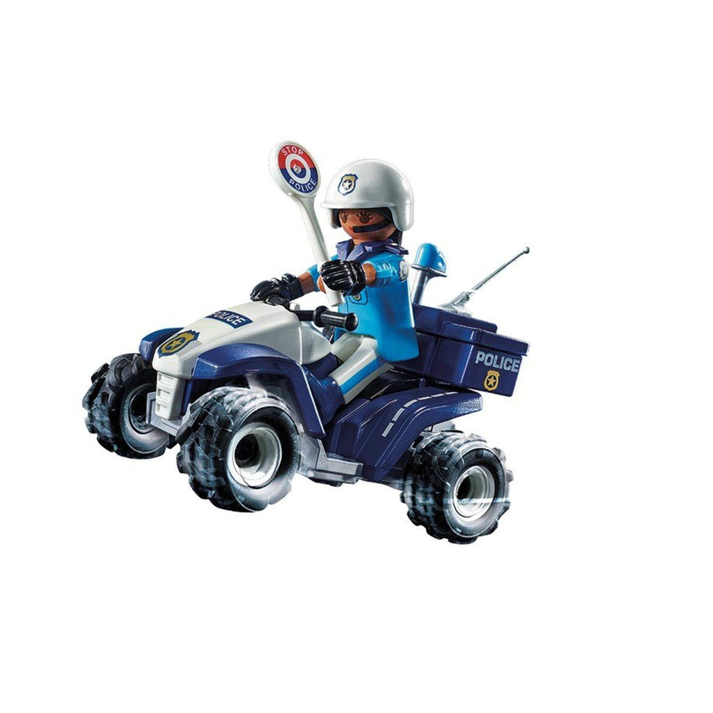 VEHICUL PULLBACK DE POLITIE - PLAYMOBIL (PM71092) - Libelula Vesela - Jucarii