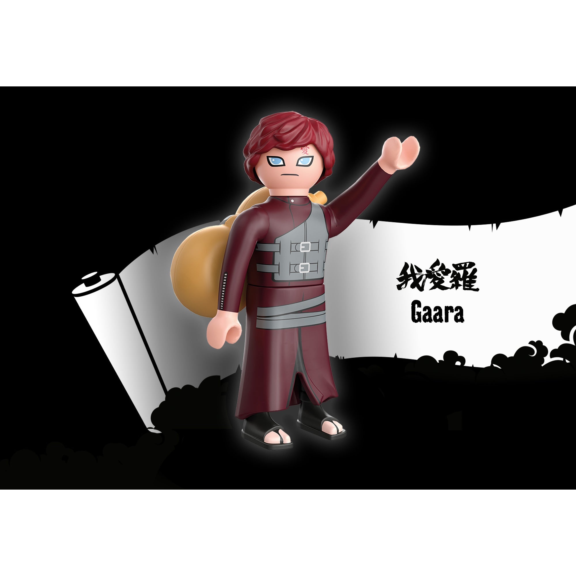 GAARA - PLAYMOBIL NARUTO (PM71103) - Libelula Vesela - Jucarii