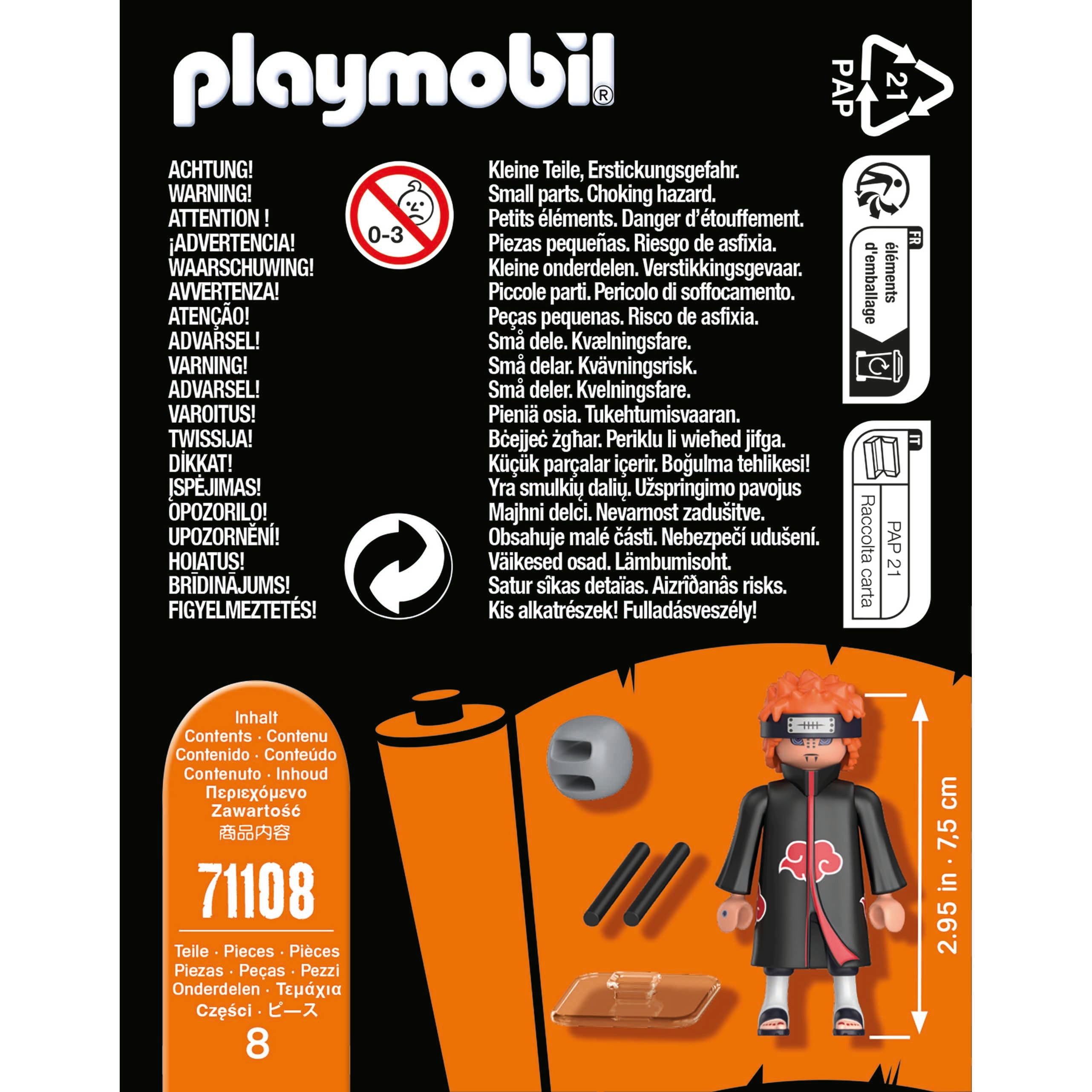 PAIN - PLAYMOBIL NARUTO (PM71108) - Libelula Vesela - Jucarii