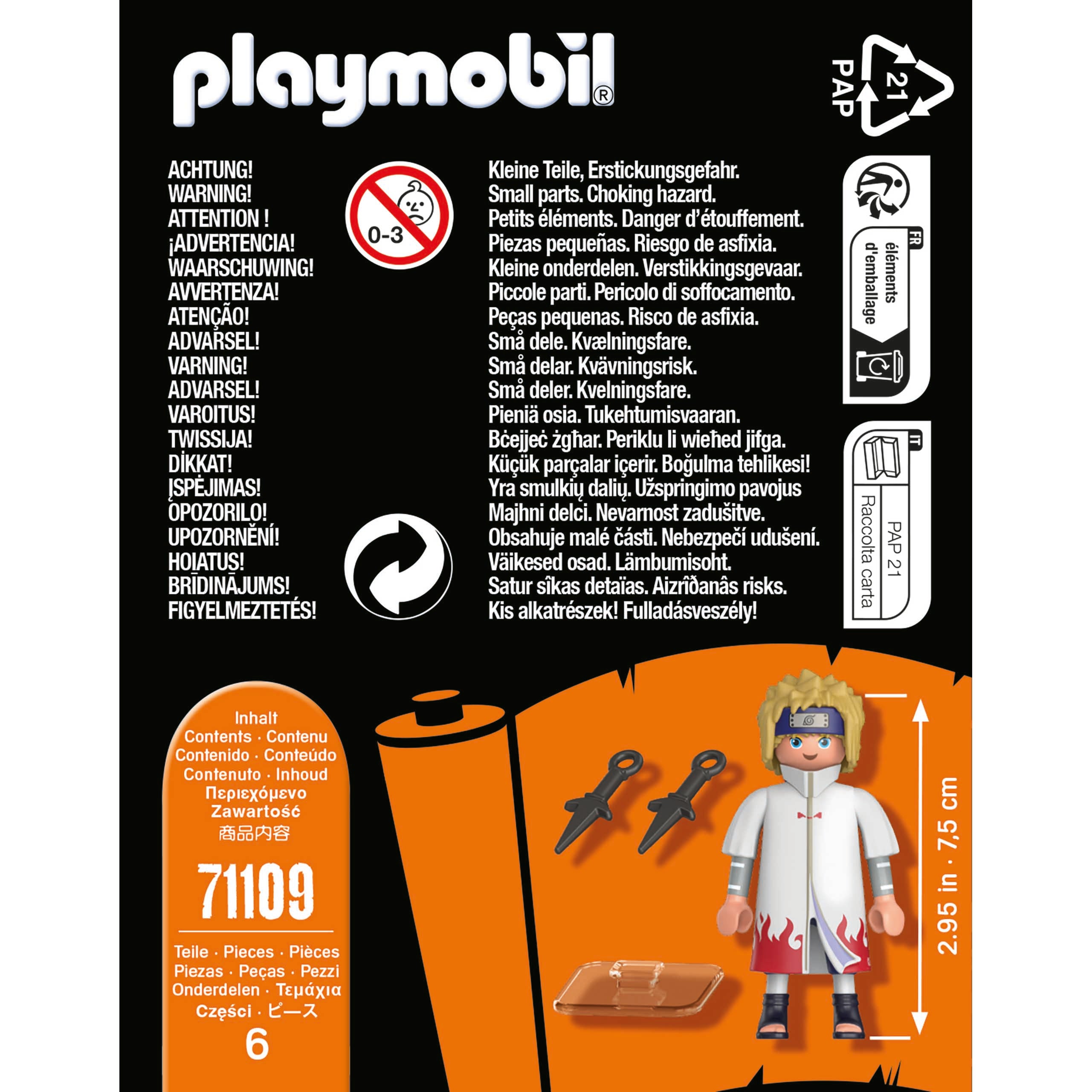 MINATO - PLAYMOBIL NARUTO (PM71109) - Libelula Vesela - Jucarii