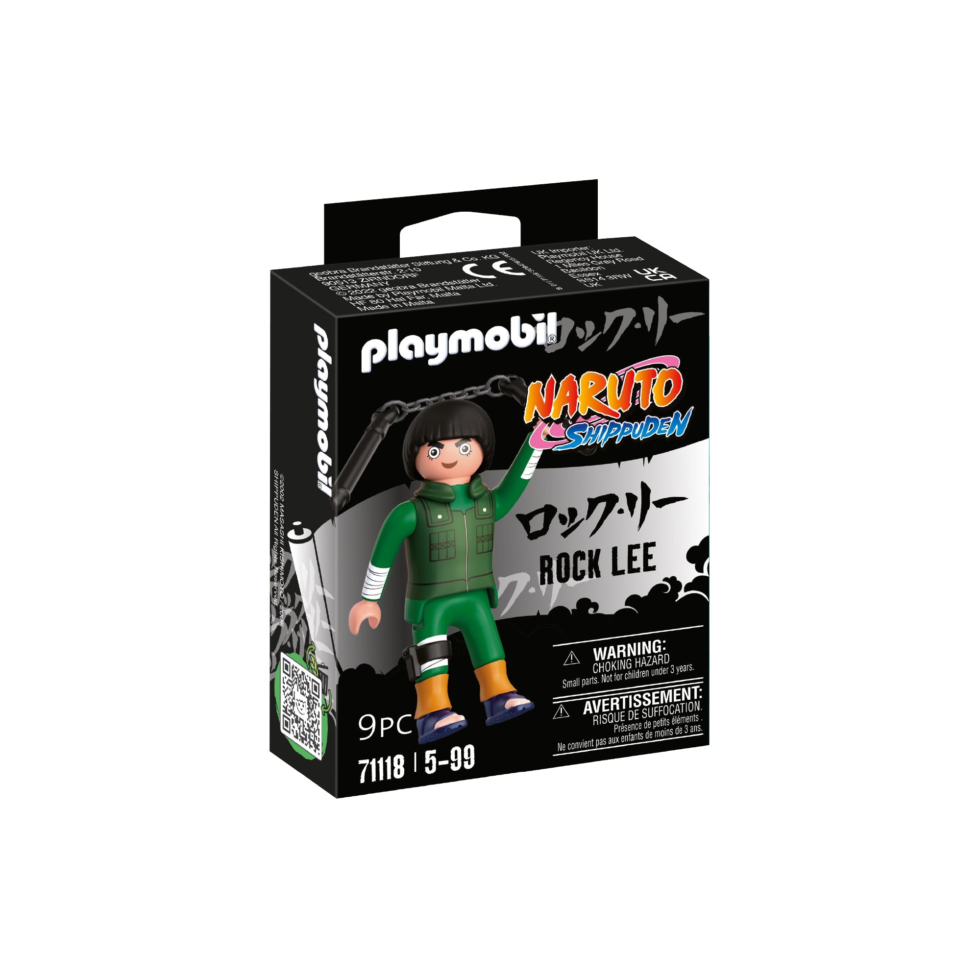 ROCK LEE - PLAYMOBIL NARUTO (PM71118) - Libelula Vesela - Jucarii
